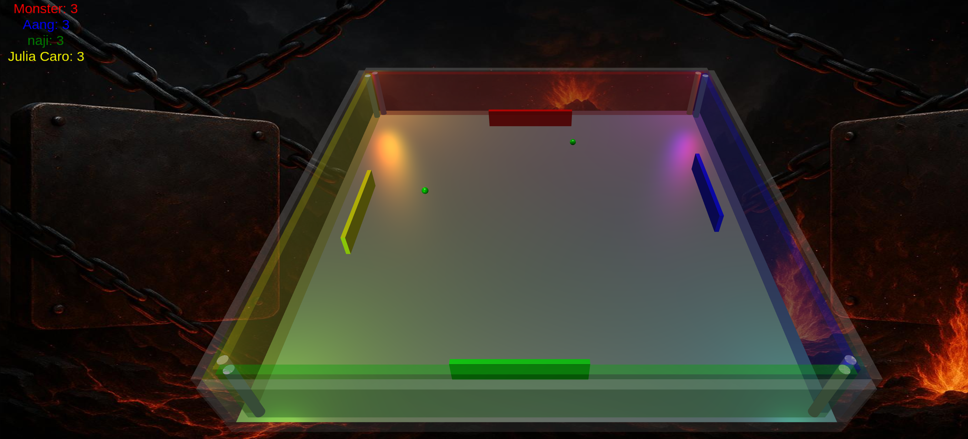 Pong 4 players